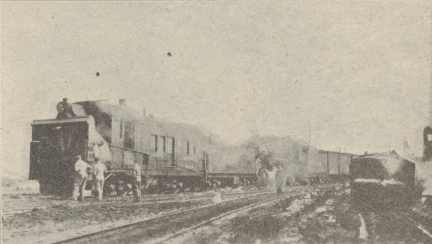 C&NW Rotary Plow at Escanaba